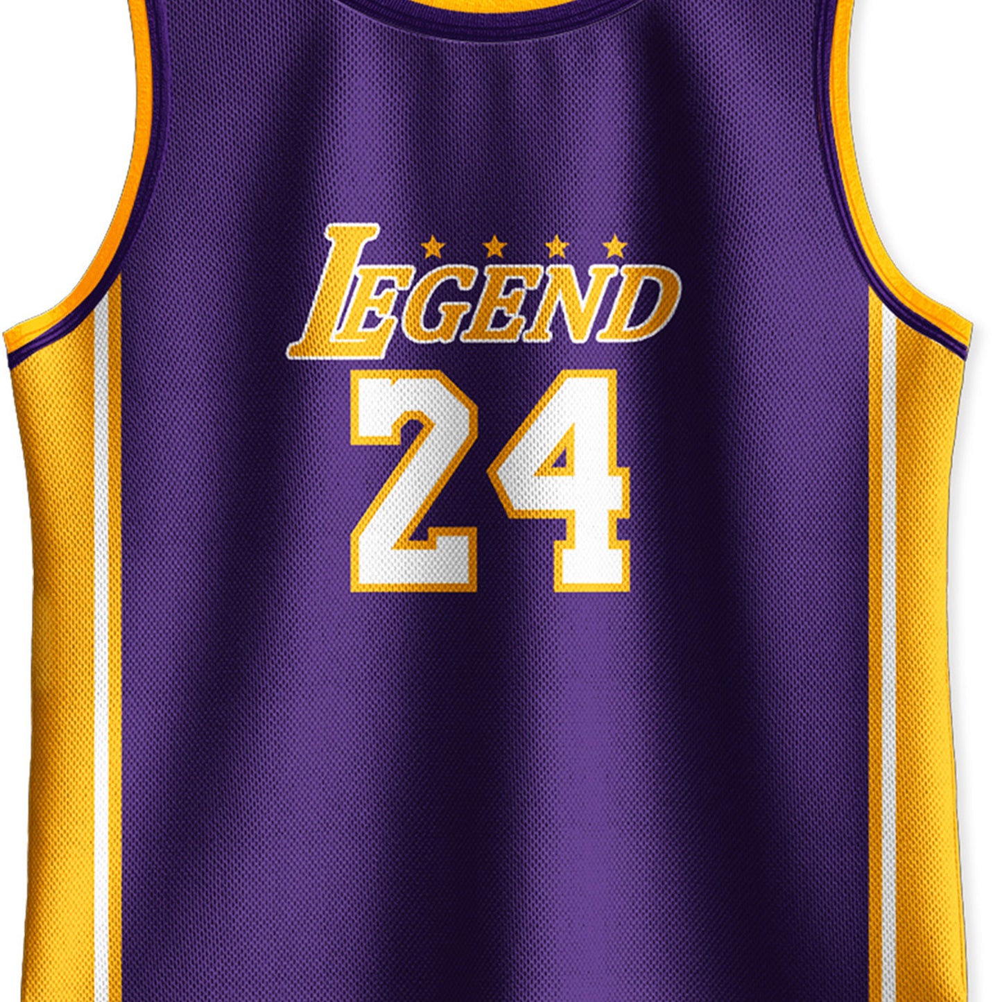 Kids Basketball Jerseys #24 Mesh Sleeveless Tank Top Shorts Socks for Boys Girls 3PC Athletic Training Uniforms