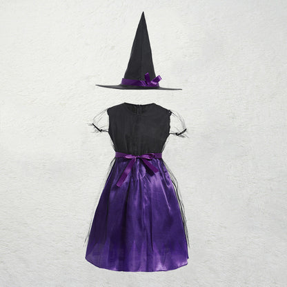 Halloween Witch Costume Deluxe Set for Girls