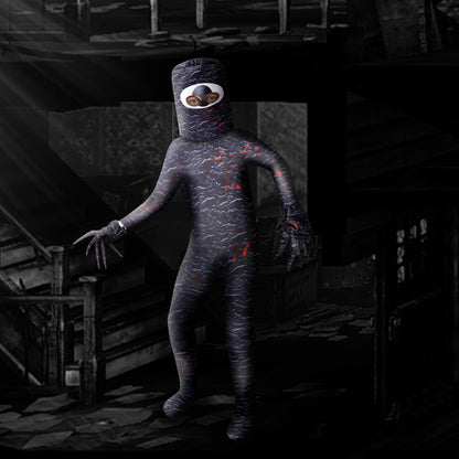 Roblox Doors Figure Seek Costume Kids Boys Jumpsuit Halloween Party Cosplay Outfit for 4-12 Years
