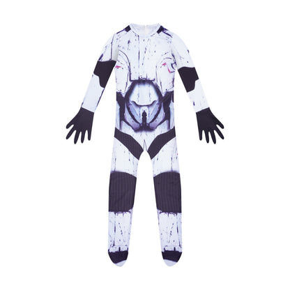 DJ Punk Marshmallow KidsBodysuit Halloween Cosplay Costumes