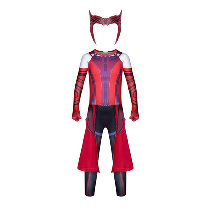 Scarlet Witch Bodysuit Halloween Cosplay Costumes