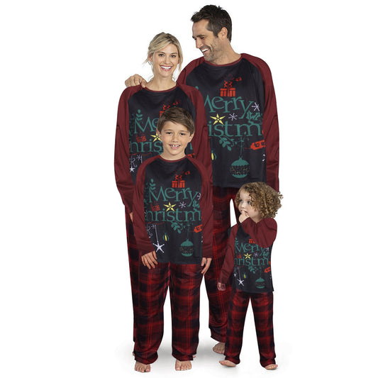 Family Christmas Top and Pants Set