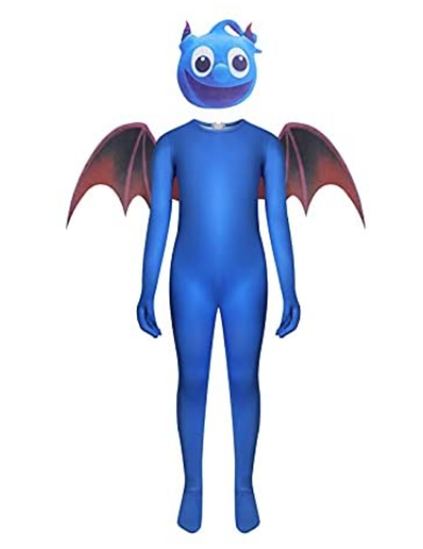 Devil Costume with Wing Cosplay Jumpsuits