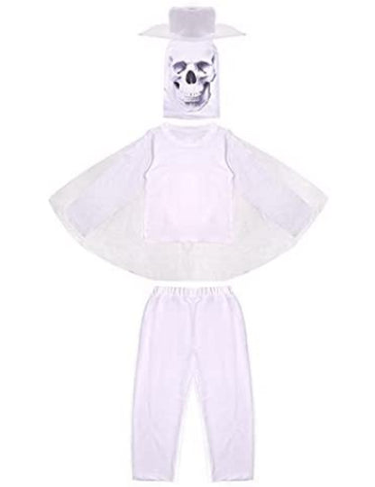 Skull Costume for Kids Movie Halloween Ghost Outfit