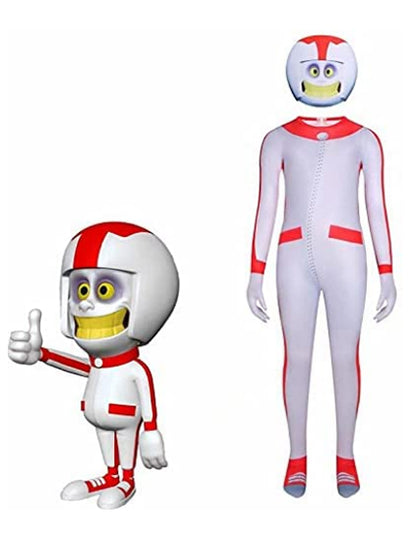 Kids Costume King Candy Cosplay Jumpsuit