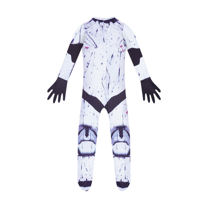 DJ Punk Marshmallow KidsBodysuit Halloween Cosplay Costumes