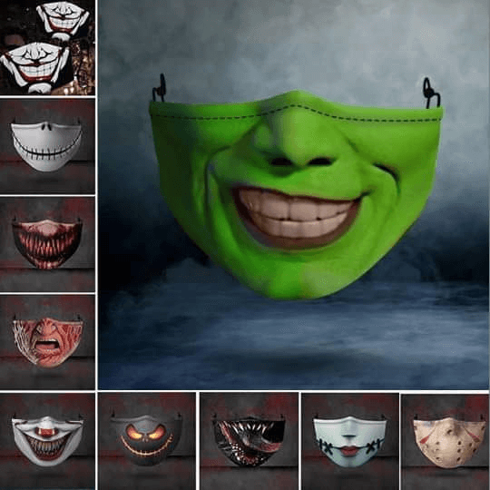 Scare Face Masks(5Pcs)