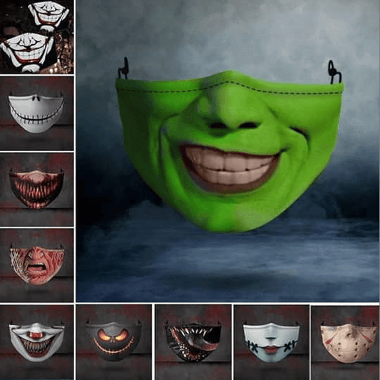 Scare Face Masks(5Pcs)