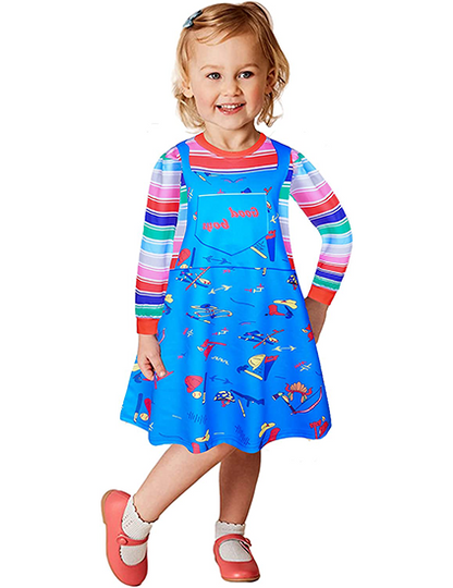 Child's Play Kids Costume Jumpsuit With Mask