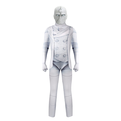 2022 Knight Costume for Boys Moon Superhero Cosplay Jumpsuit Kids Halloween Masquerade Party Gifts 5-12 Years