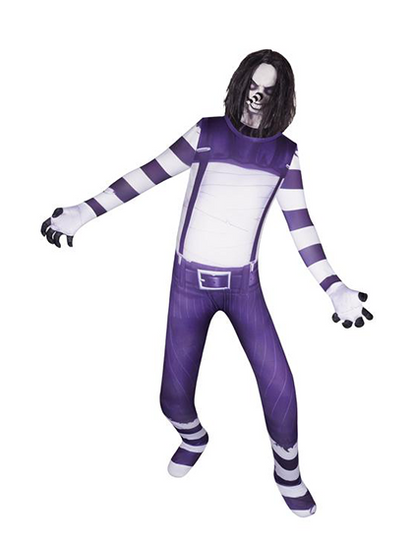 Laughing Jack Bodysuit Kids Cosplay Costumes With Mask