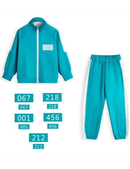 2021 Sportman Green Kids Sweatshirt Hoodies Cosplay Costume