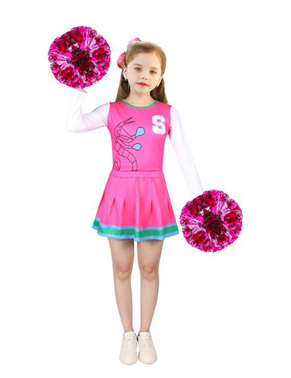 Zombies Costume for Girls Outfit Fancy Dress Toddler Dress Up