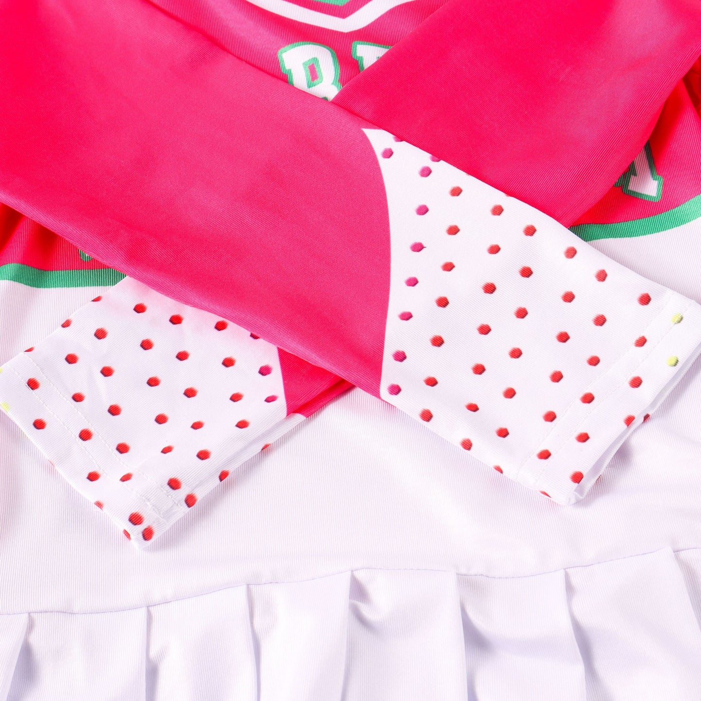 Cheerleader Costume for Girls Zombie Movie Fancy Dress Uniform Cosplay Halloween Party Dress Up with Accessaries 3-12 Years