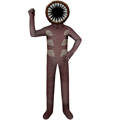 Roblox Doors Figure Seek Costume Kids Boys Jumpsuit Halloween Party Cosplay Outfit for 4-12 Years