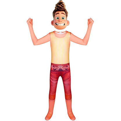 Luca Sea Monster Costumes for Kids Cosplay Roleplay Jumpsuit