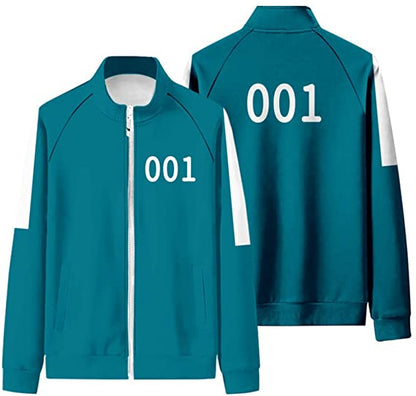 2021 Sportman Green Cosplay Three-piece Suit