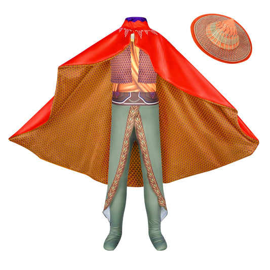 Raya And Last Dragon Bodysuit Kids Cosplay Costumes