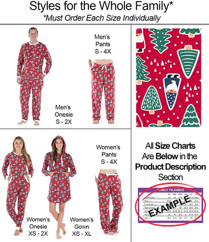 Family Matching Gnomies Christmas Pajama Sets