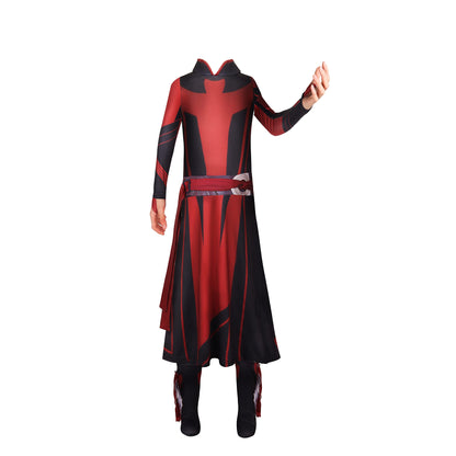 2022 Strange Costume for Kids Boys Dr Cosplay Stephen Madness Outfits Halloween Party Full Set Jumpsuit