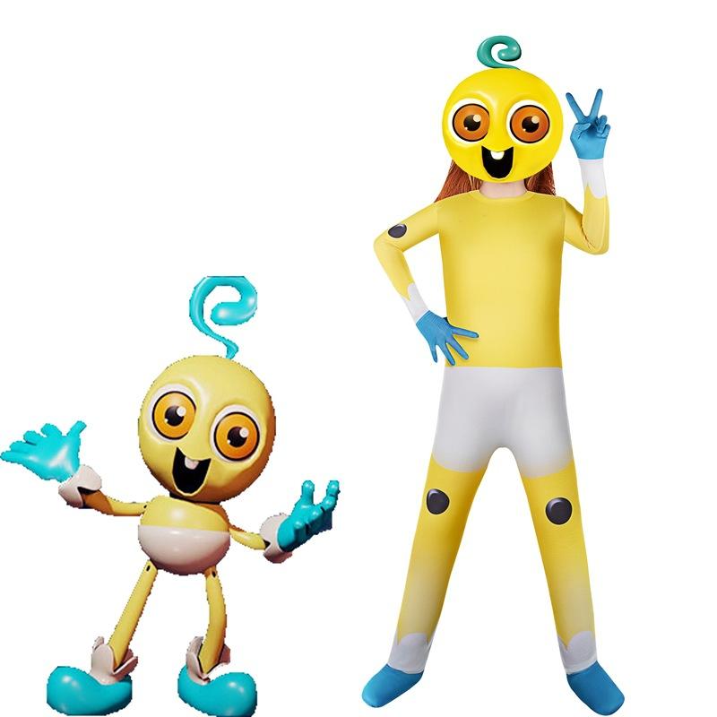 Poppy Playtime Poppy Game Cosplay Jumpsuit  Child Halloween Monster Outfits Halloween  Party Adults Size Costumes