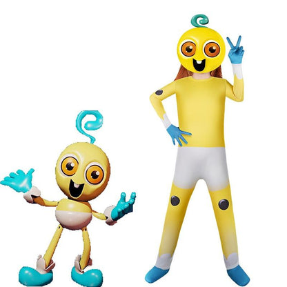 Poppy Playtime Poppy Game Cosplay Jumpsuit  Child Halloween Monster Outfits Halloween  Party Adults Size Costumes