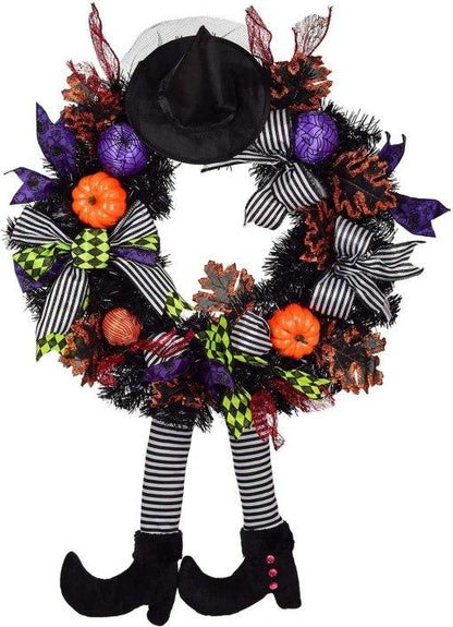 Halloween Decoration Pumpkin Wreath