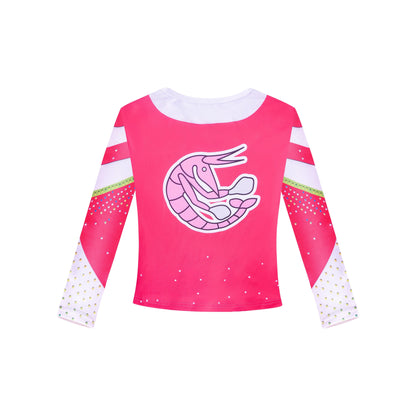 Cheerleader Costume for Girls with Accessories Halloween Cosplay Party Movie Dress up 4-12Y