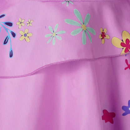 Mirabel Costume Cosplay Girls Princess Dress Kids Halloween Party Cosplay Summer Dress Up