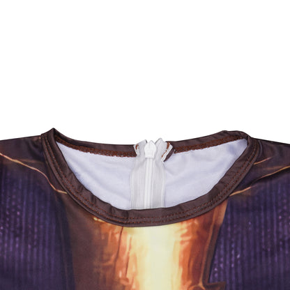 Black Adam Bodysuit Kids Halloween Cosplay Costumes