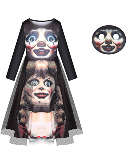 Scary Costume for Girls Tutu Dress