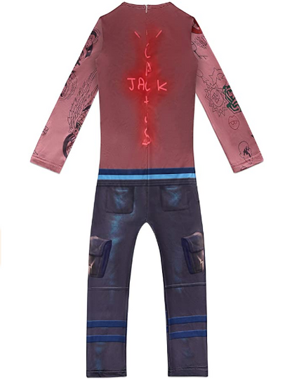 Boys Costume Gaming Skin Halloween Cosplay Catsuit