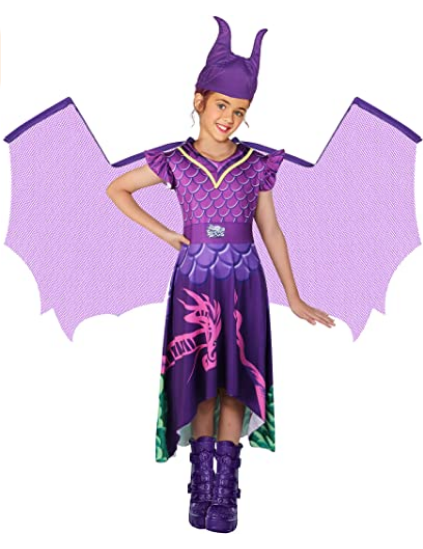 Girls Costume Cosplay Dress Including Lovely Hat and Wings
