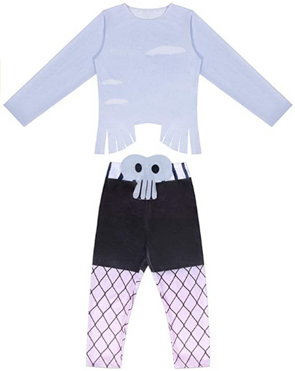 Girls Rock Queen Costume Deluxe Cosplay Halloween Party Outfit