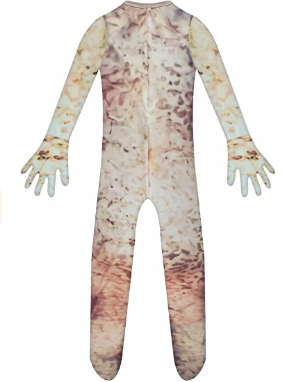 Kids Costumes Halloween Scary Bodysuit Jumpsuit Dress Up Horror Sculpture Monster Cosplay Party