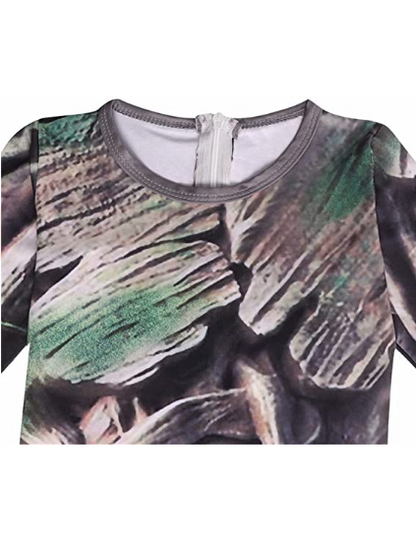 Boys Groot Costume Guardians Jumpsuit Halloween Cosplay Dress Up Tree Bodysuit