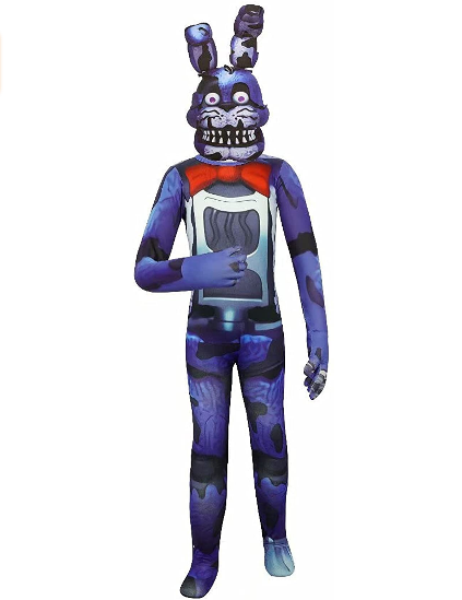 Kids Costumes Halloween Scary Bodysuit Jumpsuit Dress Up Horror Rabbit Cosplay Party
