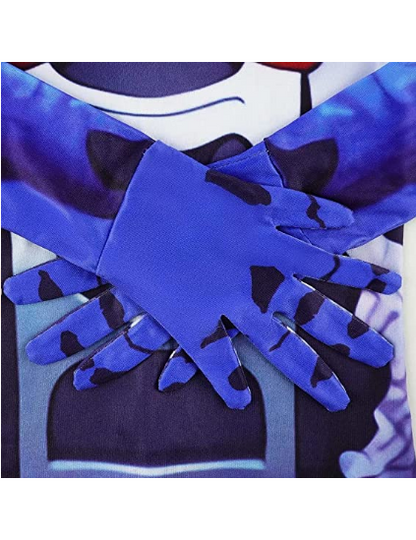 Kids Costumes Halloween Scary Bodysuit Jumpsuit Dress Up Horror Rabbit Cosplay Party
