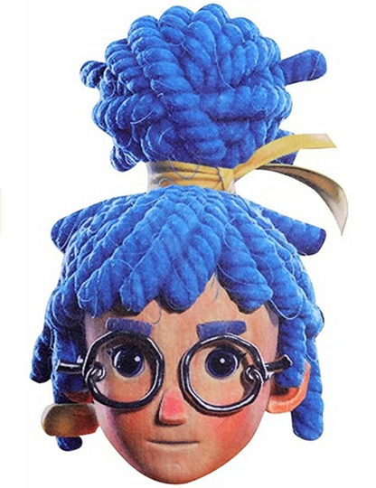 Girls Costume Cartoon Game Dress Up Jumpsuit Suit with Mask