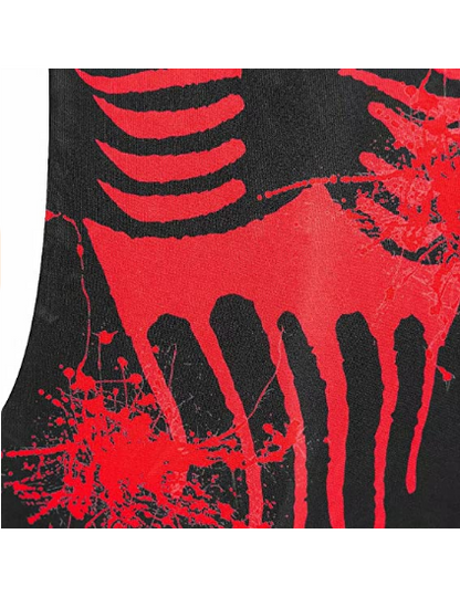 Costume Scary Game Kids Roleplay Evil Halloween Jumpsuit Creepy Monster Bodysuit