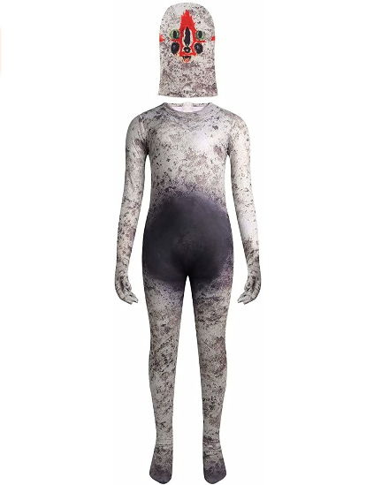 Kids Costumes SCP Horror Peanut Sculpture Jumpsuit