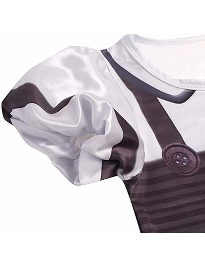 Girls Costume Scary Game Halloween Fancy Party Princess Dress