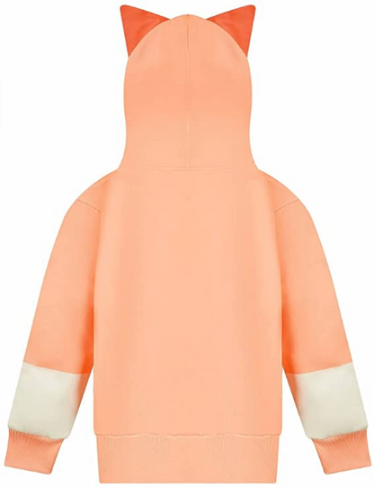 Children Coat Cartoon Jacket Outwear with Gloves