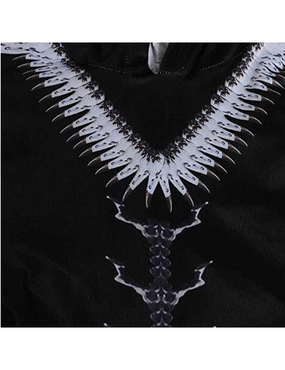 Vampire Witch Costume Cosplay Devil Horns Dress