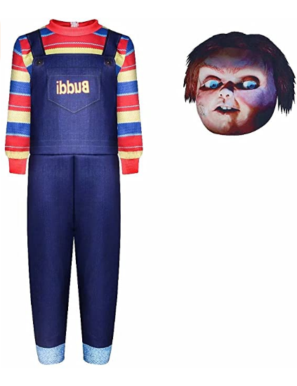 Horror Halloween Costume Toddler Dress Up Cosplay Jumpsuit