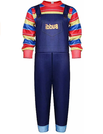 Horror Halloween Costume Toddler Dress Up Cosplay Jumpsuit