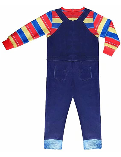 Horror Halloween Costume Toddler Dress Up Cosplay Jumpsuit