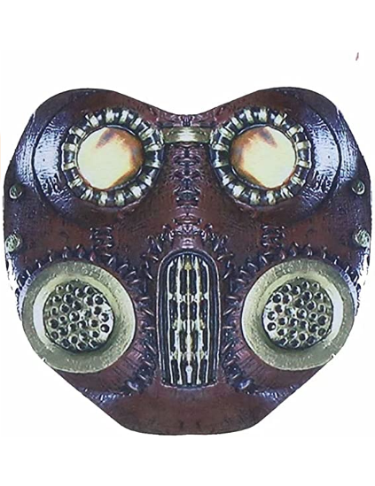 Halloween Costume Steampunk Bird Mask Long Robe Cape Outfit