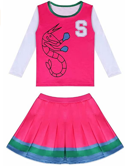 Zombies Costume for Girls Outfit Fancy Dress Toddler Dress Up