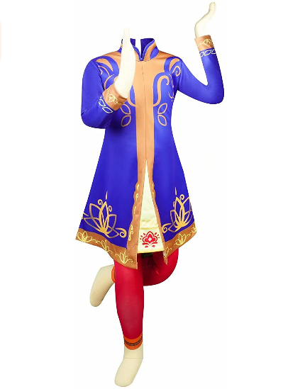 Detective Princess Costume Dress Up Halloween Cosplay with Pants